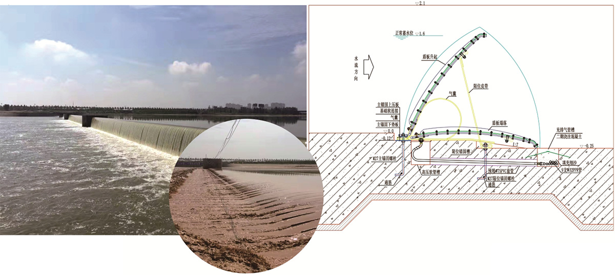气盾坝的构造