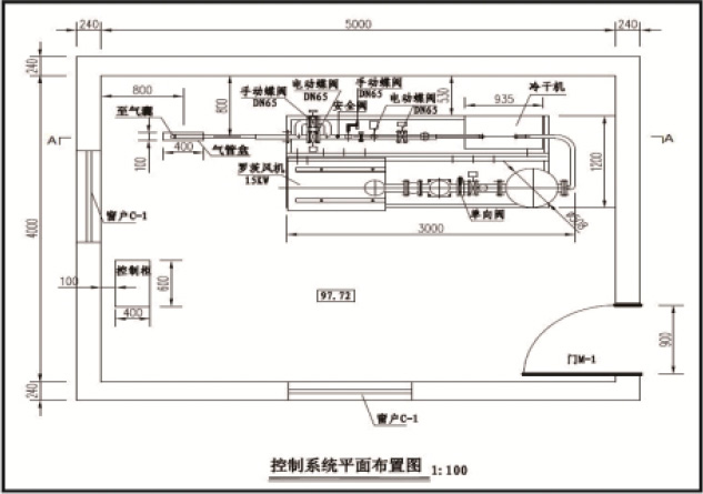 充排气设施及控制系统